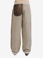 COMMUNS - Unisex Color Patchwork Large Pocket Pants - Image 3