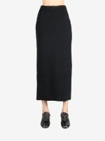 AURALEE - Women Cotton Silk Stretch Double Face Knit Skirt