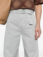 LEMAIRE - Women Twisted Belted Pants - Image 4