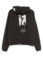 ENFANTS RICHES DEPRIMES - Men Artist Defends Baggy Assemblage Zip Hoodie - Image 2