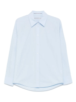 ALEXANDER WANG - Women Necklace Oversized Button Down Shirt - Image 5