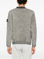 STONE ISLAND - Men Chenille Mock Neck Jumper - Image 3