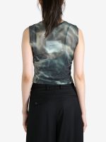 ALEXANDER WANG - Women Cropped Crewneck Tank - Image 3