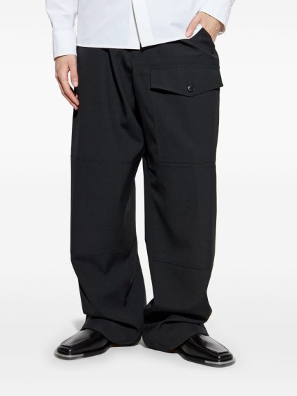 DRIES VAN NOTEN - Men Wool Drawstring Pant