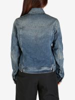 RICK OWENS DRKSHDW - Women Giacca In Denim Trucker Jacket - Image 3