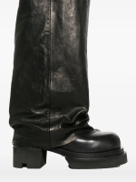 RICK OWENS - Men Lambskin Geth Jeans - Image 4