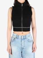 MM6 Maison Margiela - Women Knitted Zip Vest