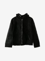 ATELIER NEW YORK - Unisex Shearling Hooded Jacket - Image 4