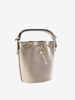 TORY BURCH - Women T Monogram Leather Mini Bucket Bag - Image 2