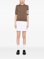 THOM BROWNE - Women Jersey Stitch Short Sleeve Shirt