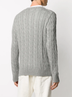 POLO RALPH LAUREN - Men Long Sleeve Knit Crewneck Sweater - Image 3
