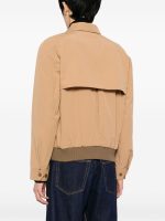 MAISON KITSUNE - Men Technical Cotton Gabardine W Harrington Jacket - Image 3