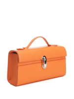 SAVETTE - Women Symmetry Pochette In Smooth Calf Leather Bag - Image 2