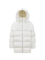 RICK OWENS X MONCLER - Unisex Woven Hooded Cyclopic Coat - Image 4