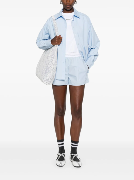ALEXANDER WANG - Women Logo Elastic Short