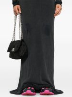 BALENCIAGA - Women LS Distressed Maxi Dress - Image 4