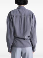 LEMAIRE - Women Straight Collar Twisted Top - Image 3