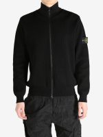 STONE ISLAND - Men Ribbed Full Zip Turtleneck