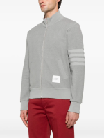 THOM BROWNE - Men Zip Up Funnel Neck Jacket - Image 2