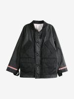 THOM BROWNE - Men Cropped Shawl Collar Field Jacket - Image 4