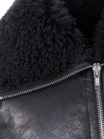 RICK OWENS - Men Bomber In Montone Flight Cropped Jacket - Image 3