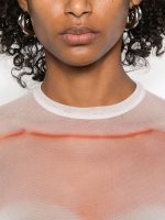 JEAN PAUL GAULTIER - Women Printed "Le Classique" Mesh Top - Image 4