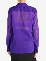 DRIES VAN NOTEN - Women Fitted Silk Shirt - Image 3