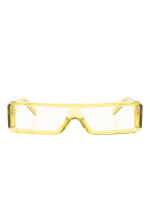 Yellow eyewear, front view