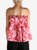 ELISE X WILLEMIEN - Women Puff Brocade Top - Image 3