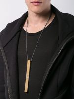 PARTS OF FOUR - Giant Wedge Necklace (Half Width, v2, AG+KA) - Image 2
