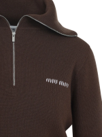 MIU MIU - Women Cashmere Polo - Image 3