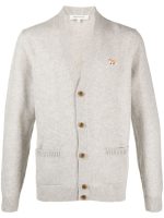 MAISON KITSUNE - Men Baby Fox Patch Regular Cardigan - Image 5