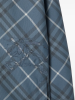 BURBERRY - Men Tonal EKD Applique Windbreaker - Image 5