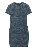 T BY ALEXANDER WANG - Women Jacquard Logo Mini Dress - Image 4