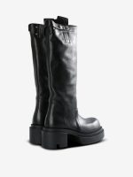 RICK OWENS - Women Stivali In Pelle Knee Pull On Bogun Boots - Image 3