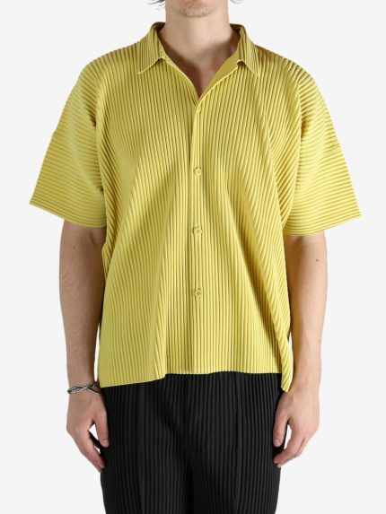 HOMME PLISSE ISSEY MIYAKE - Men Monthly Colors: July Open Collar Shirt