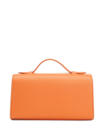 SAVETTE - Women Symmetry Pochette In Smooth Calf Leather Bag - Image 3