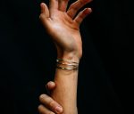 WERKSTATT MUNCHEN - Bracelet Hammered Link M2215 - Image 3
