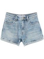 ALEXANDER WANG - Women Crystal Pattern High Waisted Carpenter Short - Image 5
