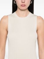 RICK OWENS - Women Ribbed Knit Tank - Image 4