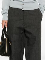 MIU MIU - Women Wool Trousers - Image 4