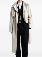 LEMAIRE - Women Light Hooded Trench Coat - Image 3