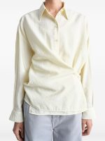 LEMAIRE - Women Straight Collar Twisted Top - Image 2