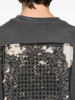 AMIRI - Men Bleach Bandana Patch Tee - Image 3
