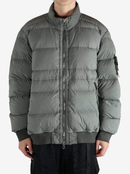 STONE ISLAND - Men Urban Puffer Bomber Jacket