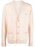 MAISON KITSUNE - Men Baby Fox Patch Cosy Cardigan - Image 5