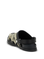 RICK OWENS - Women Sandali In Pelle Megalace Mule Sandals - Image 3
