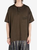 ZIGGY CHEN - Men Henley Neck T-Shirt