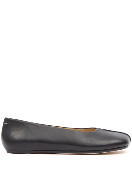 MM6 Maison Margiela - Women Calf Leather Ballerina Flats