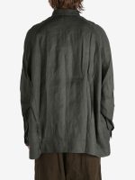 ZIGGY CHEN - Men Long Shirt Jacket - Image 3